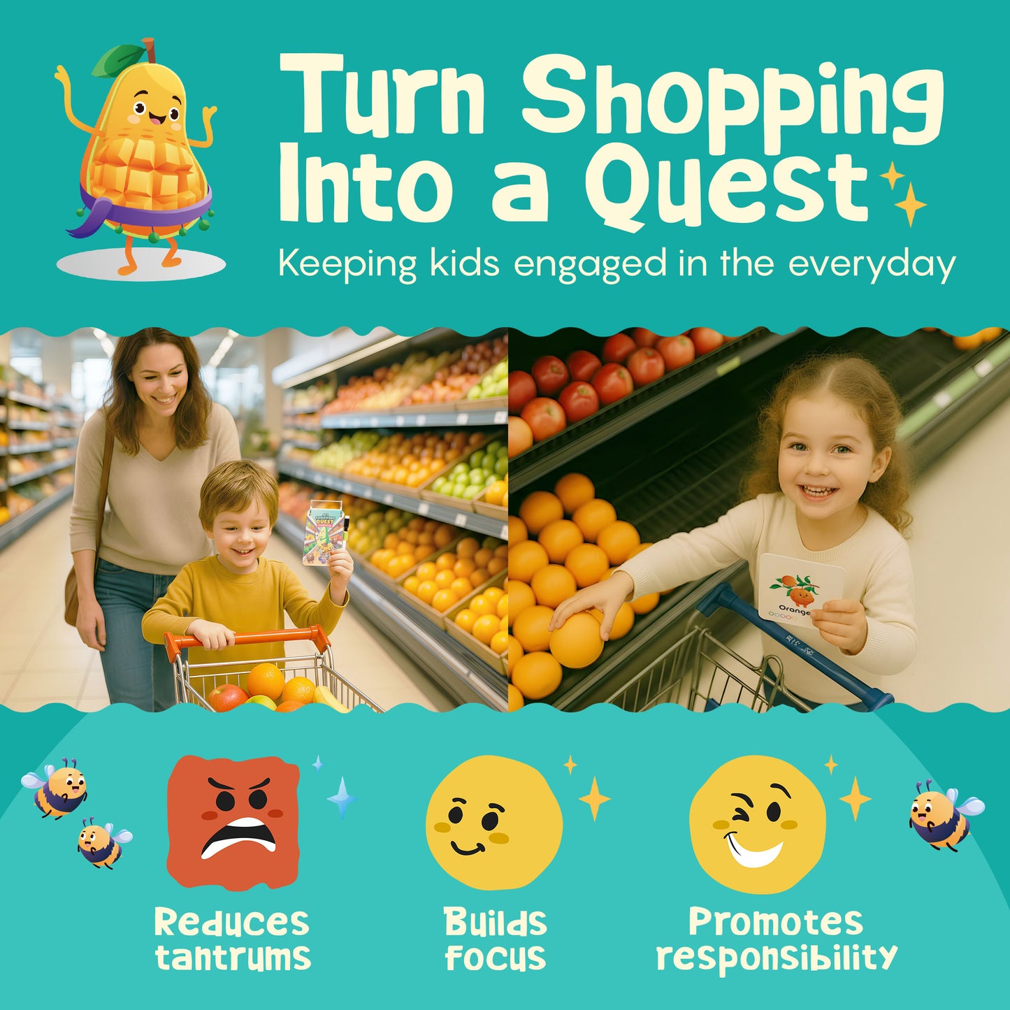 My Shopping Quest Flashcards