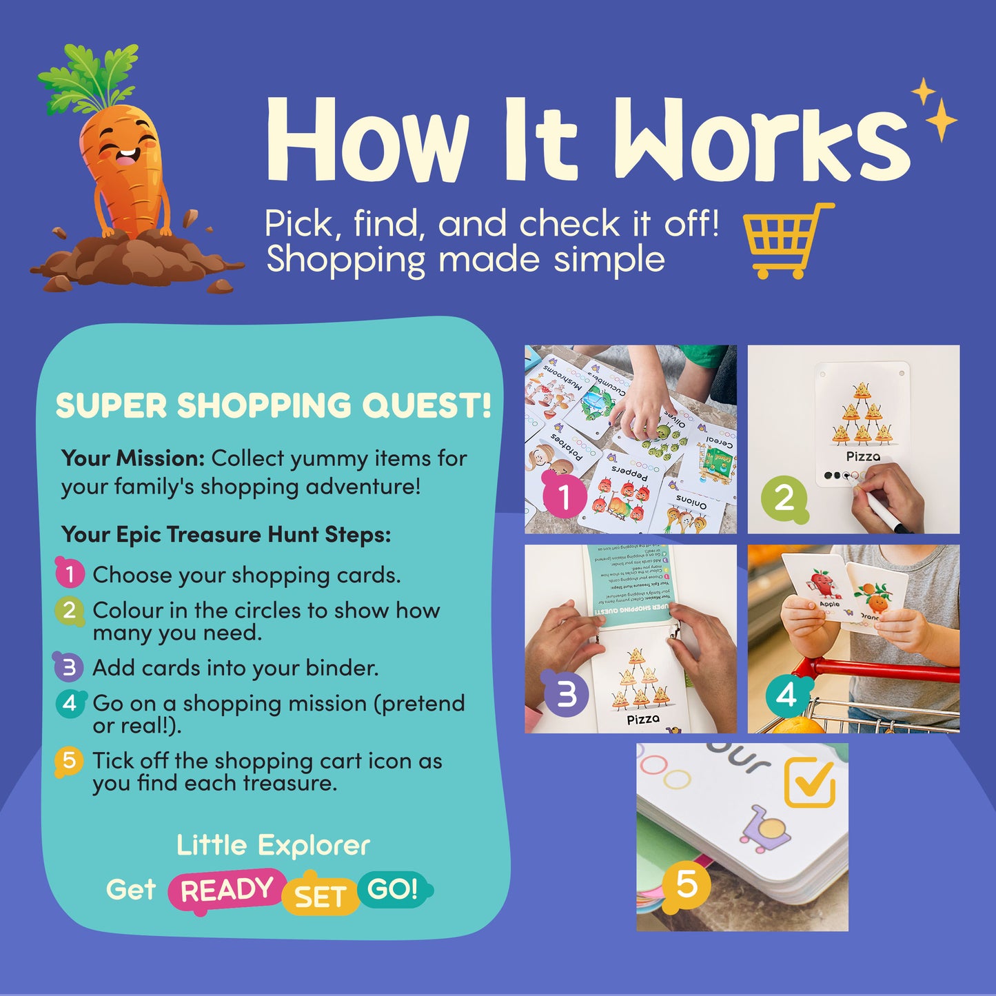 My Shopping Quest Flashcards