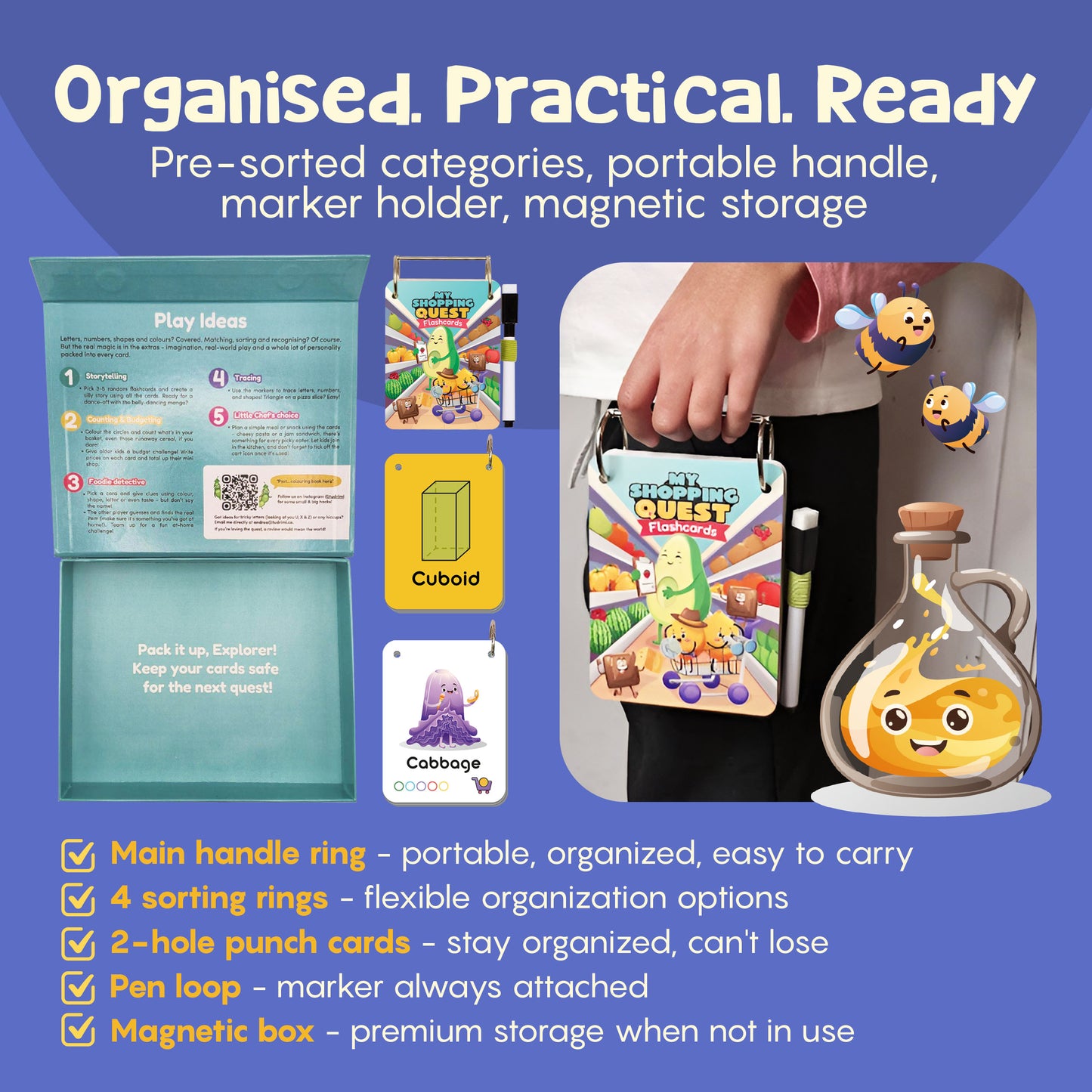 My Shopping Quest Flashcards