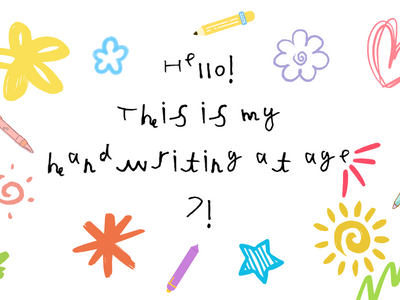 Turn Your Child's Handwriting Into a Real Font (And Use It Forever)