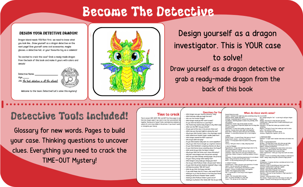 The Dragon Island Mystery - Colouring Book