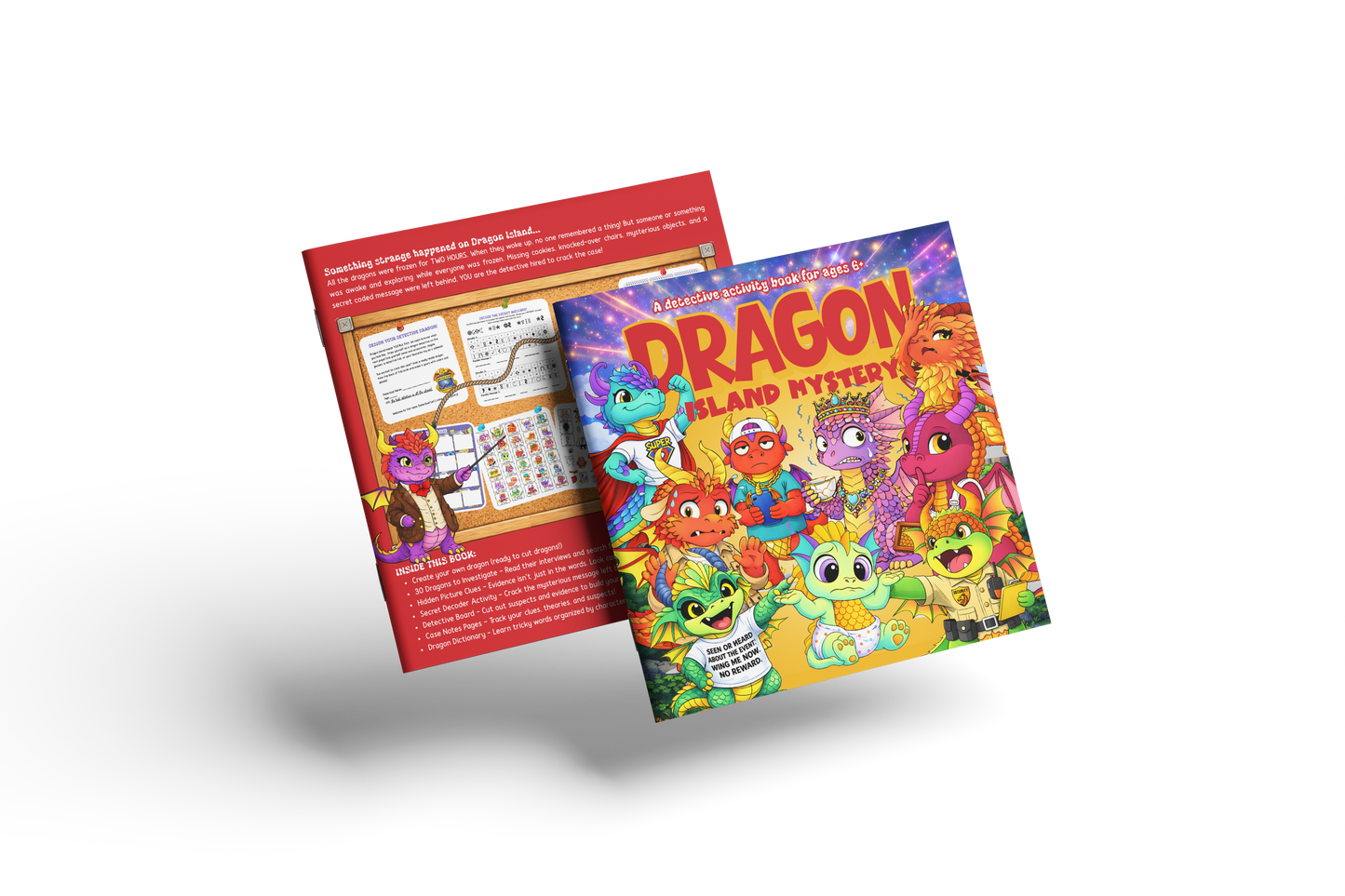 The Dragon Island Mystery - Colouring Book